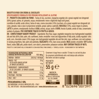 BISKOTTO GIANDUIA